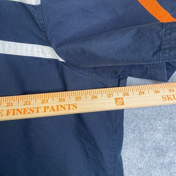 HARLEY DAVIDSON Embroidered Patch Logo Short Sleeve Button Shirt XXXL - Picture 2 of 7